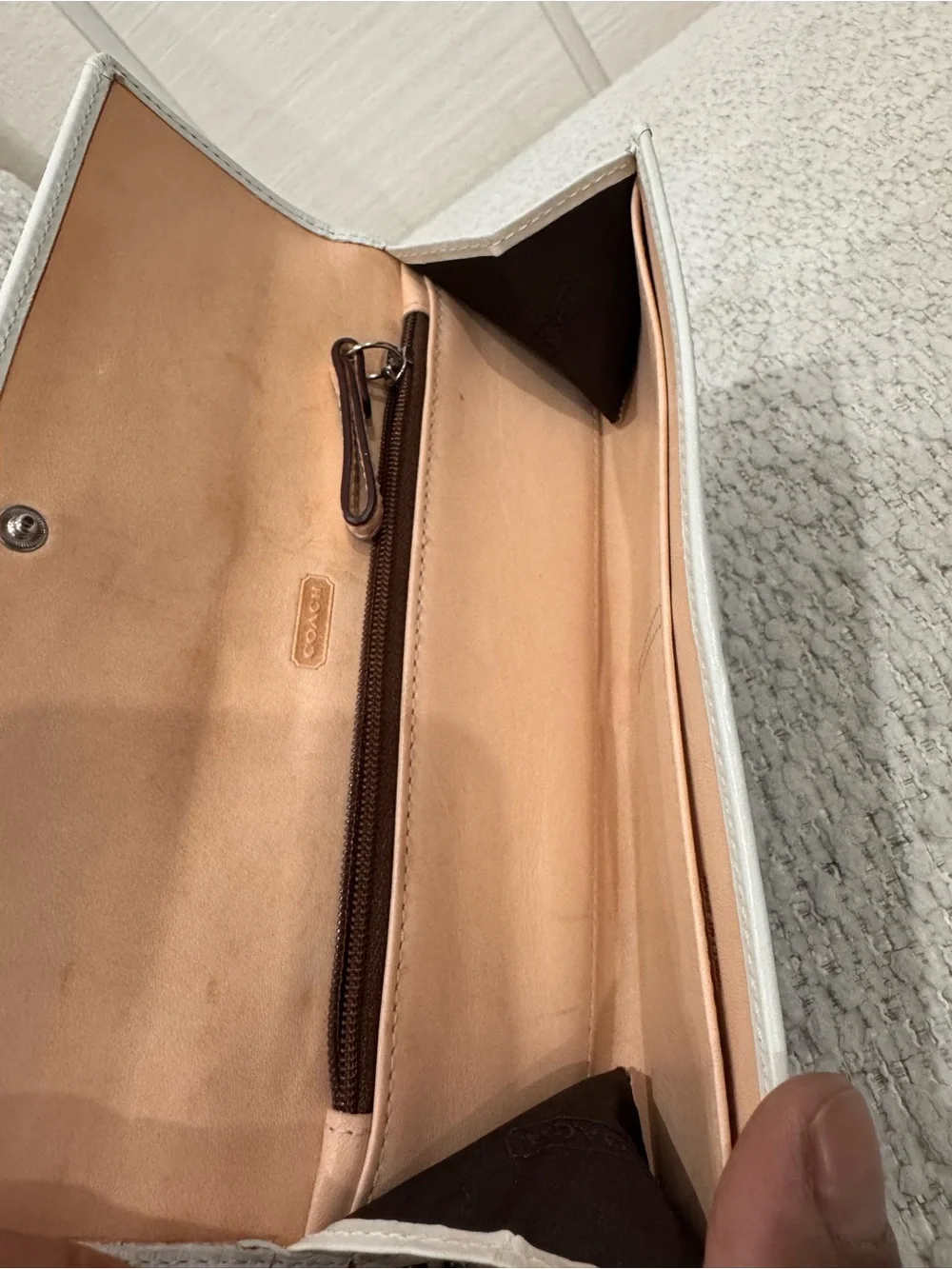 Vintage Coach Hobo Shoulder Bag with Matching Wallet